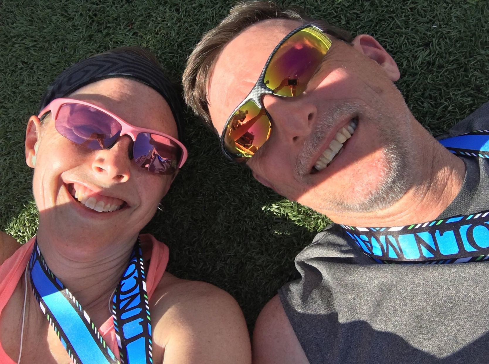 Marathon smiles